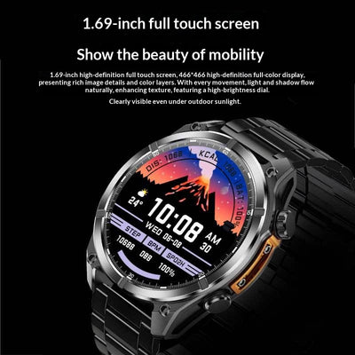 Smartwatch Deportivo con Lámpara Integrada para Running y Senderismo - Image 12
