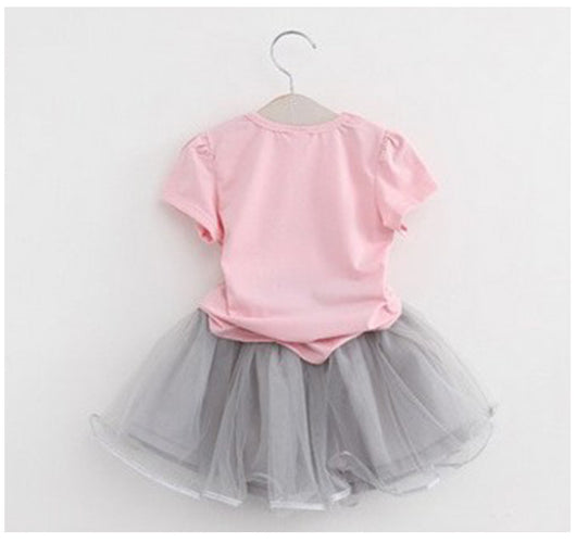 Conjunto de Dos Piezas Falda Corta Estilo Cartoon Niña Fashion - Image 14