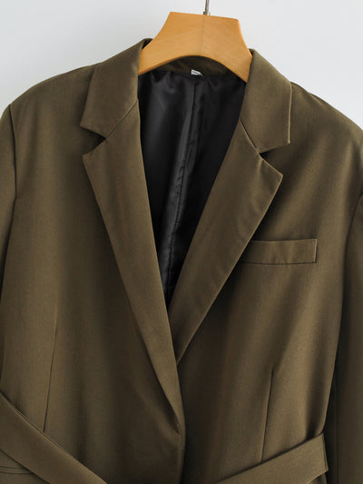Blazer con Cinturón de Elegancia Sofisticada - Image 6