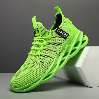 Zapatillas Deportivas Cómodas Estilo Coreano Talla Grande Hombre Malla Transpirable - Image 2