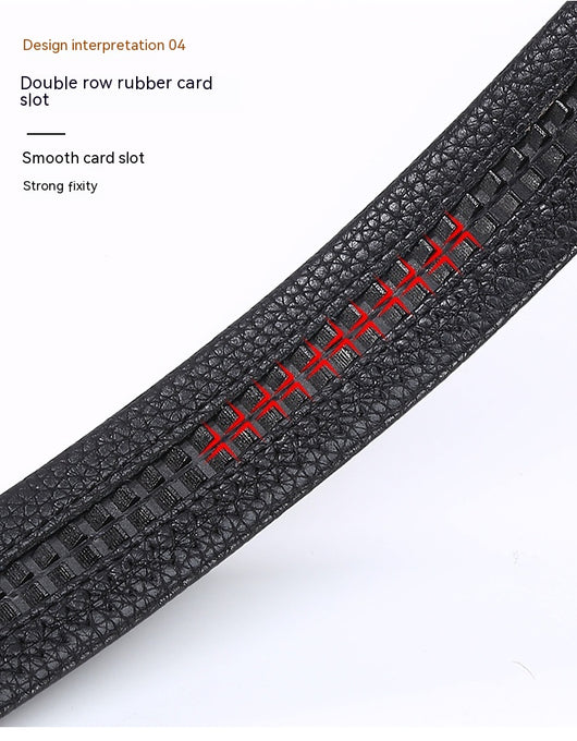 Cinturón de Cuero para Hombre con Hebilla Automática - Image 52