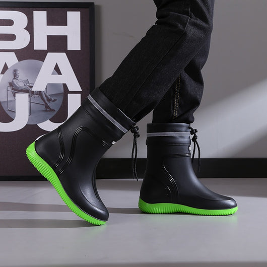 Botas Impermeables de Trabajo para Hombre - Antideslizantes y Resistentes - Image 36