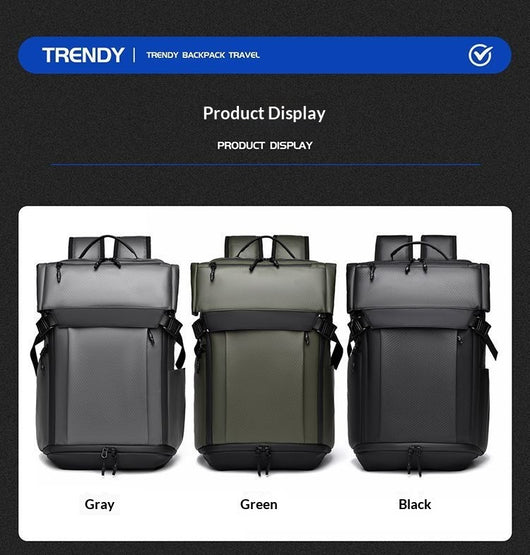 Mochila Ejecutiva Multiuso para Laptop con Diseño Urbano - Image 18