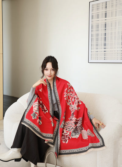Chal Versátil de Oficina Estilo Coreano para Otoño e Invierno - Image 26