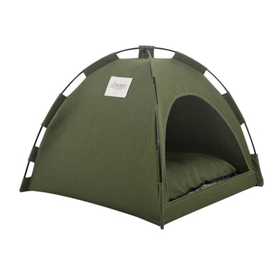 Cama Fresca para Mascotas con Carpa y Cojín Removible - Image 5