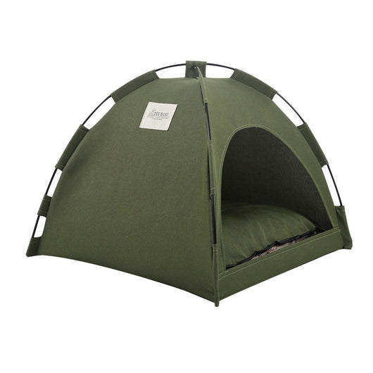 Cama Fresca para Mascotas con Carpa y Cojín Removible - Image 5