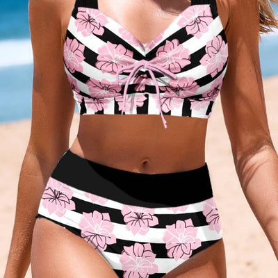 Bikini Reductor con Estampado y Cobertura Abdominal - Image 7