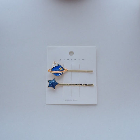 Clip Horquilla Cielo Estrellado - Accesorio Mágico para Cabello Corto - Image 10