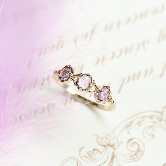 Anillo de Plata Esterlina 925 Baño Oro Rosa - Image 7