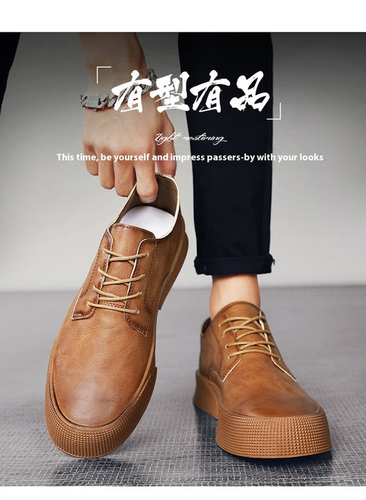 Zapatos Casuales Coreanos con Plataforma y Cordones - Image 16