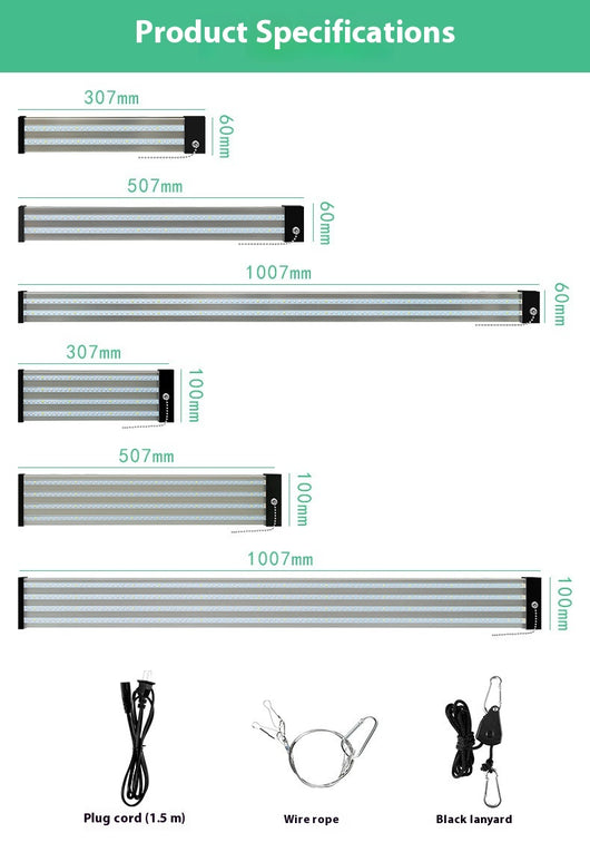 Barra LED de Espectro Completo para Plantas Suculentas - Image 23
