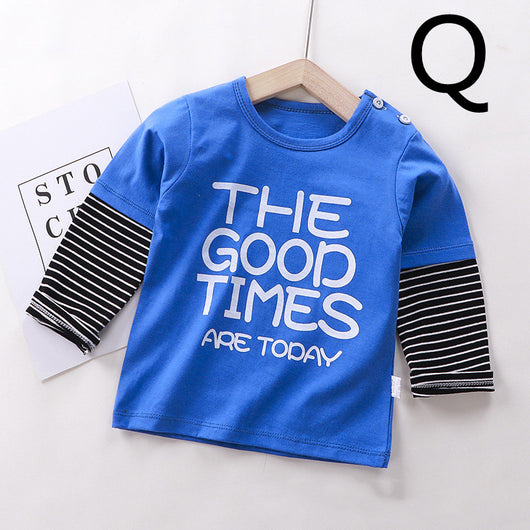 Playera de Algodón Manga Larga para Niños y Niñas - Image 35