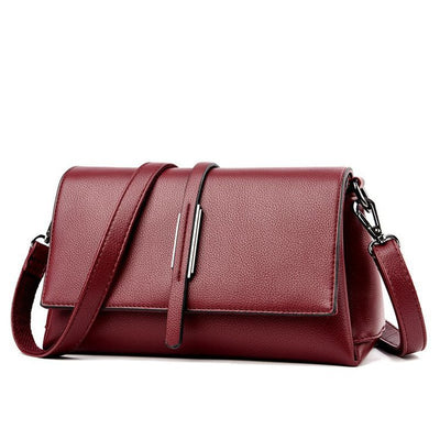 Bolso Cuadrado Pequeño con Costura de Calidad y Cierre de Cremallera - Image 6