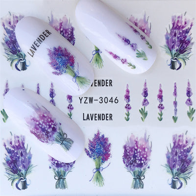 Calcomanías de Uñas Mariposas y Flores - Diseño Acuarela Premium - Image 22