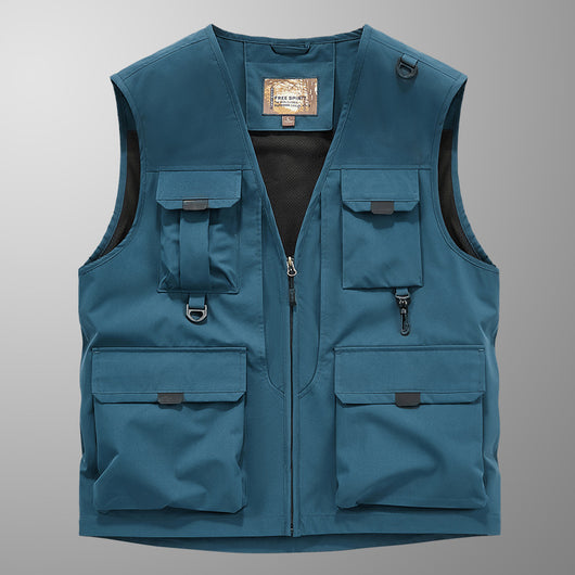 Chaleco de Pesca Multi-bolsillo para Hombre - Image 10