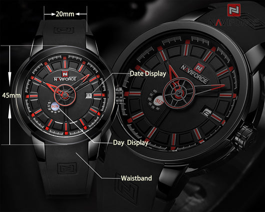 Reloj Deportivo Cuarzo Resistente al Agua con Calendario - Image 6