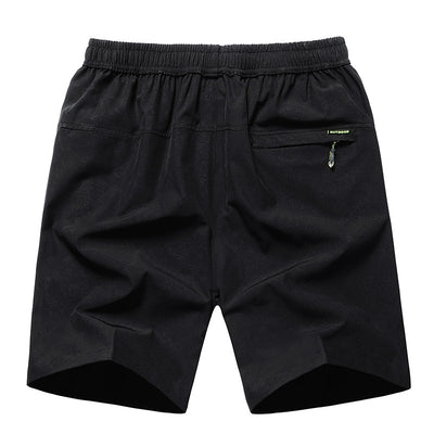 Pantalones Cortos Deportivos Casuales para Hombre Talla Grande Sección Fina - Image 4