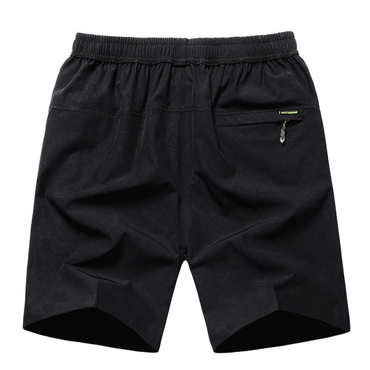 Pantalones Cortos Deportivos Casuales para Hombre Talla Grande Sección Fina - Image 4