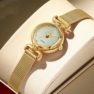 Reloj de Cuarzo Elegante para Estudiantes con Correa de Malla - Image 6