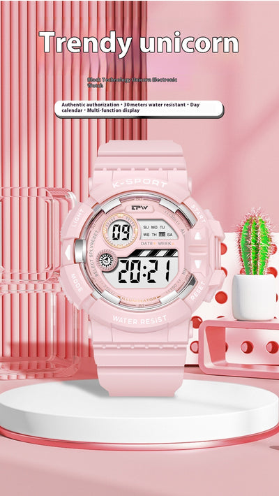 Reloj Deportivo Luminoso Multifuncional Resistente al Agua para Niños - Image 13