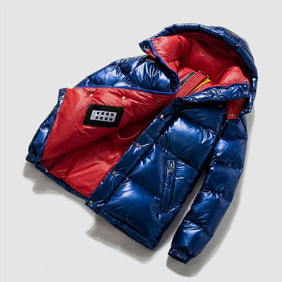 Chaqueta Acolchada Brillante para Parejas - Corta y Versátil - Image 7
