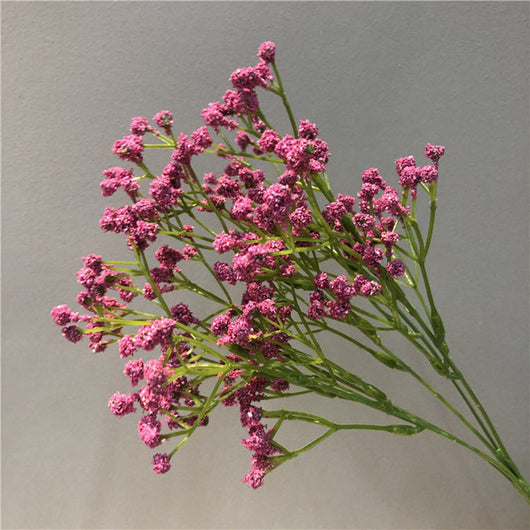 Flor Artificial Decorativa Burbujas Estrelladas 5 Puntas