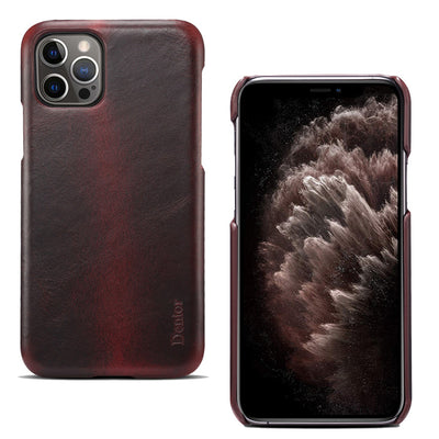 Funda de Cuero Genuino para iPhone 12 - Protección Premium - Image 3