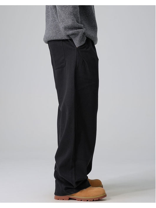Pantalones Casuales Holgados con Cordón Ajustable y Forro Polar - Image 27