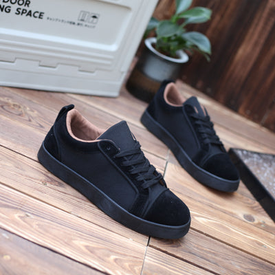 Tenis Deportivos para Hombre Lienzo Rojo Transpirable - Image 16