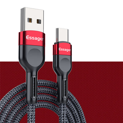 Cable USB-C 3A de Carga Rápida y Transferencia de Datos - Image 4