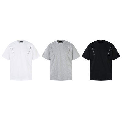 Playera de Manga Corta con Costuras de Personalidad - Image 27