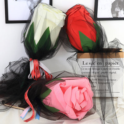 Ramo de Rosas Simuladas Premium para Decoración - Image 15