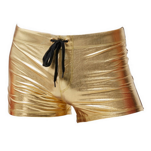 Bóxer de Baño Hombre Triángulos Dorado y Plata - Image 15