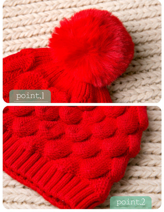 Conjunto de Gorro y Bufanda de Lana para Bebé - Image 4
