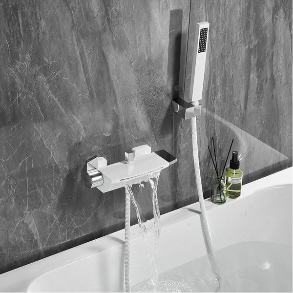 Juego de Ducha con Grifo de Cascada para Bañera