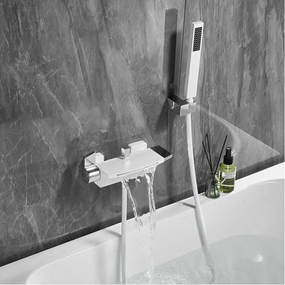 Juego de Ducha con Grifo de Cascada para Bañera