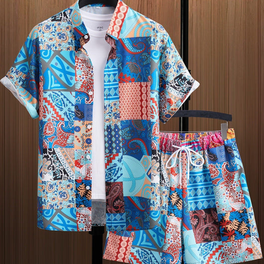 Camisa Hawaiana para Hombre - Estilo Playa Vacaciones de Verano - Image 13
