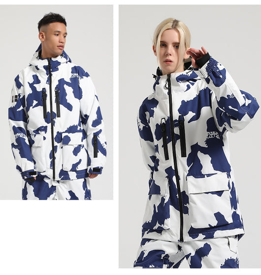 Chaqueta de Esquí Impermeable Térmica Doble Capa - Image 16