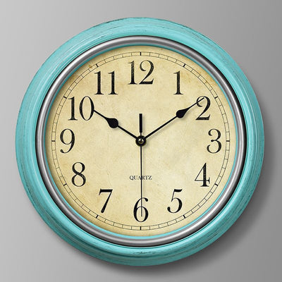 Reloj de Pared Retro Silencioso sin Perforaciones - Image 10