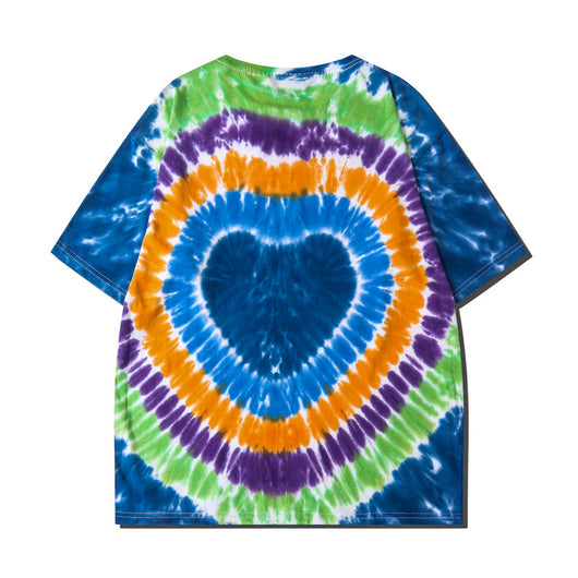 Camiseta Tie Dye Unisex de Algodón 100% - Diseño Estampado Colorido - Image 3