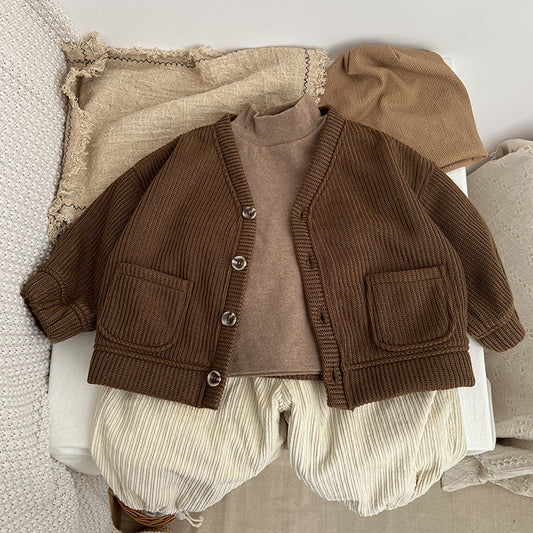 Cardigan Térmico Acolchado para Bebé - Unisex con Cuello V - Image 2
