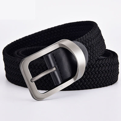 Cinturón de Lona Tejida Versátil para Hombre y Mujer - Image 9