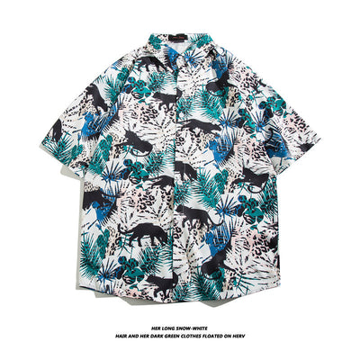 Camisa Hawaiana de Seda Helada para Hombre - Image 13
