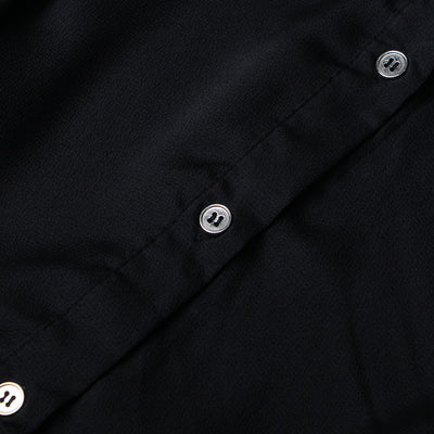 Blusa Ejecutiva de Cuello Mao con Detalles en Contraste - Image 12