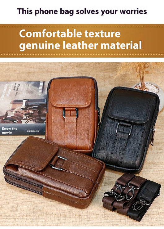 Bolsa de Trabajo Multifuncional con Cinturón y Bandolera para Hombre - Image 10