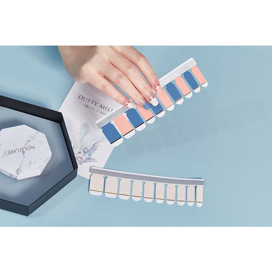 Pegatinas de Uñas Desprendibles con Diseños de Moda Internacional - Image 41