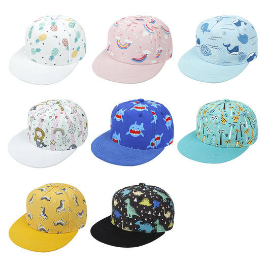 Gorra de Béisbol Infantil Visera Plana Estilo Europa y América - Image 17