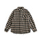 Abrigo Camisa Cuadros con Flecos Unisex