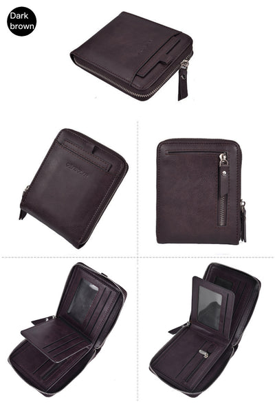 Billetera Retro Multitarjeta con Cierre - Image 26