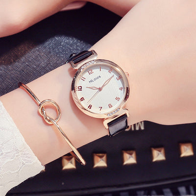 Reloj de Pulsera para Dama con Diamantes Incrustados Resistente al Agua - Image 9